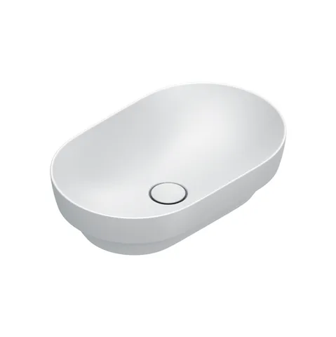 Catalano SFERA Раковина 55x35 h14 встраиваемая, без отв. под смеситель, покрытие Cataglaze+, цвет белый матовый