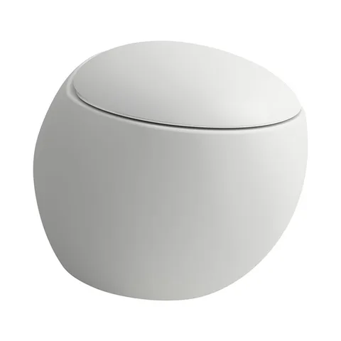 Laufen Alessi One Унитаз подвесной 585х390х355мм, безободковый, с покр. LLC, цвет: белый матовый