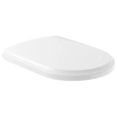 Villeroy&Boch Hommage Сиденье с крышкой для унитаза, с SoftClose, цвет: белый / петли: нержавеющая сталь (ПРОДАЖА только с унитазом!)