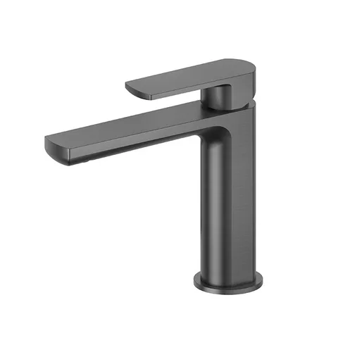 Newform Haka Смеситель для раковины без донного клапана, цвет: PVD brushed gun metal