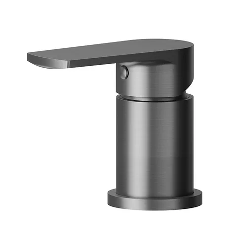 Newform Haka Смеситель на борт ванны на 1 поток, цвет: PVD brushed gun metal
