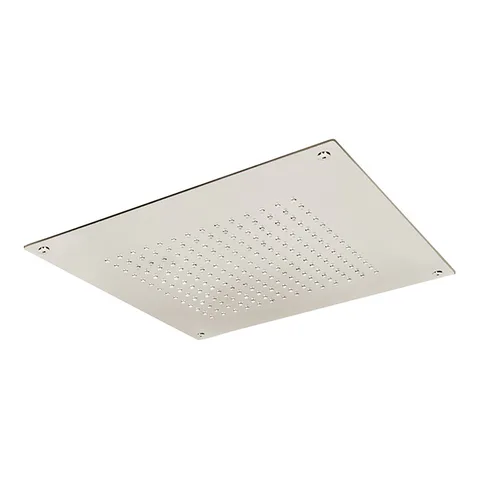 CISAL Zen Shower Встраиваемый верхний душ 40х40 см, цвет полированная нержавеющая сталь матовая