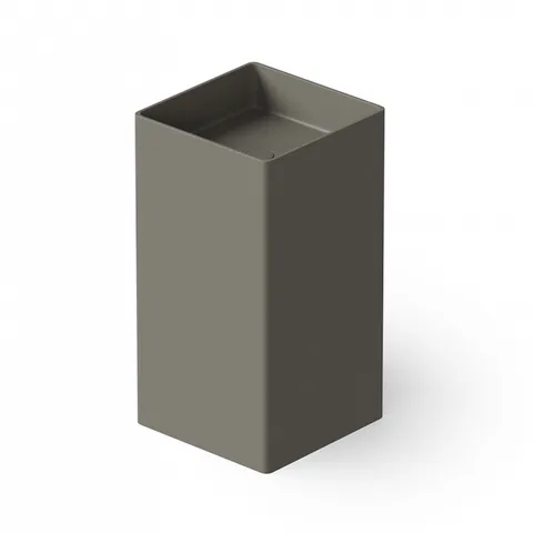 DEA DESIGN Pedestal Basin Раковина напольная 450х450хh900 мм, цвет grey