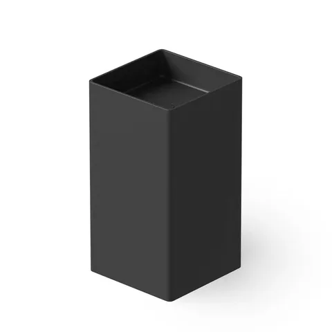 DEA DESIGN Washbasins Раковина напольная 45x45xh90 см, материал: Solid Surface искуственный камень, цвет: Black №16