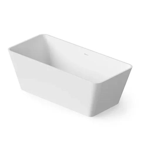 DEA DESIGN Modern Ванна отдельностоящая 170x78xh58 см, материал: Solid Surface искуственный камень, цвет: White №18