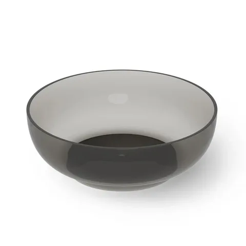 DEA DESIGN Round Ванна отдельностоящая 150x150xh52 см, материал: Glasstech прозрачная смола, цвет: Smoky Black R4