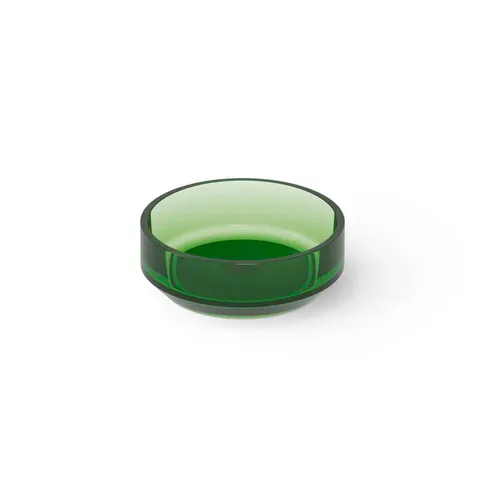 DEA DESIGN Washbasins Раковина настольная 43x43xh15 см, материал: Glasstech прозрачная смола, цвет: Emerald R3