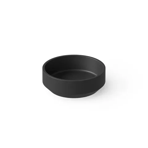 DEA DESIGN Washbasins Раковина настольная 43x43xh15 см, материал: Solid Surface искуственный камень, цвет: Black №16