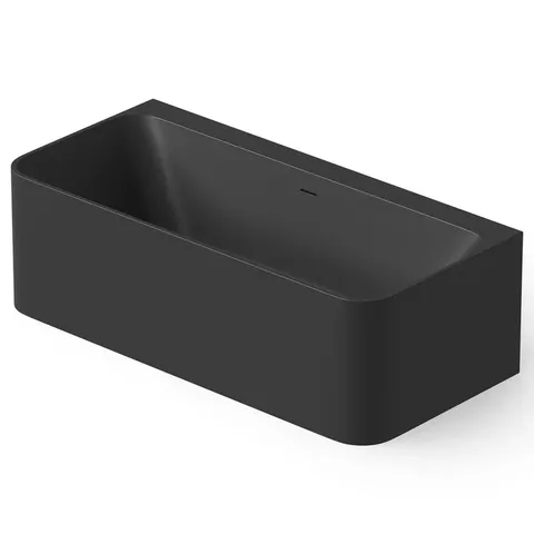 DEA DESIGN Modern Ванна отдельностоящая 170x80xh56 см, материал: Solid Surface искуственный камень, цвет: Black №16
