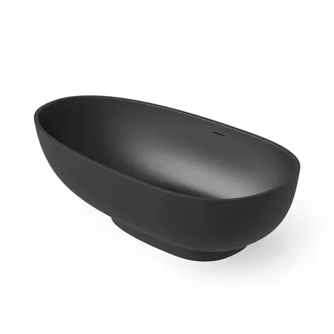 DEA DESIGN Modern Ванна отдельностоящая 180x94xh52 см, материал: Solid Surface искуственный камень, цвет: Black №16