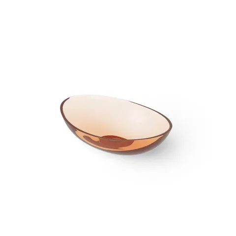 DEA DESIGN Washbasins Раковина настольная 55x38xh15 см, материал: Glasstech прозрачная смола, цвет: Sunset R1