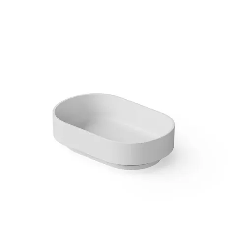 DEA DESIGN Washbasins Раковина настольная 56x36xh15 см, материал: Solid Surface искуственный камень, цвет: White №18