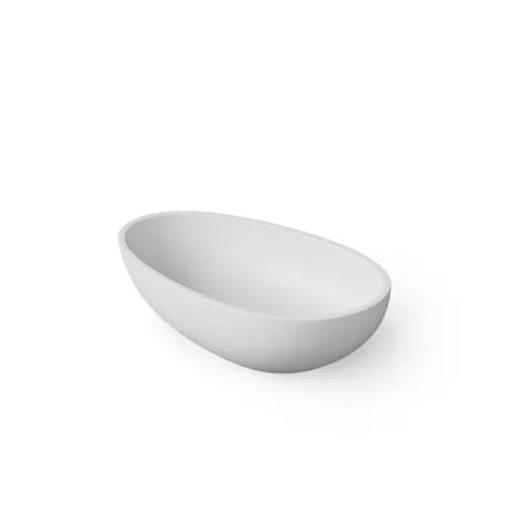 DEA DESIGN Washbasins Раковина настольная 60x36xh15,8 см, материал: Solid Surface искуственный камень, цвет: White №18