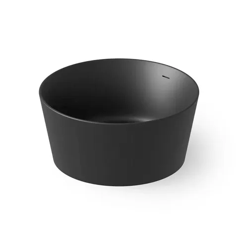 DEA DESIGN Round Ванна отдельностоящая 130x130xh60 см, материал: Solid Surface искуственный камень, цвет: Black №16