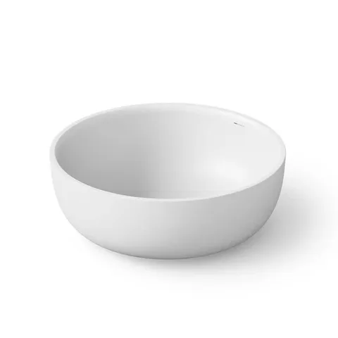 DEA DESIGN Round Ванна отдельностоящая 135x135xh49 см, материал: Solid Surface искуственный камень, цвет: White №18