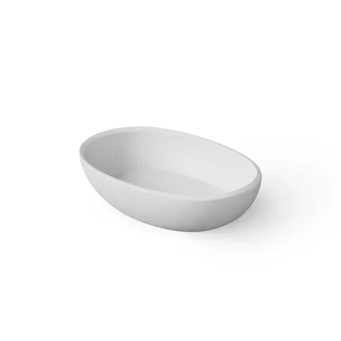 DEA DESIGN Washbasins Раковина настольная 60x40xh15,5-14,5 см, материал: Solid Surface искуственный камень, цвет: White №18