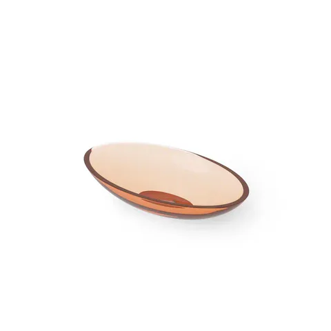 DEA DESIGN Washbasins Раковина настольная 60x35xh10,5 cm, материал: Glasstech прозрачная смола, цвет: Sunset R1