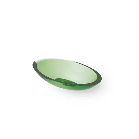 DEA DESIGN Washbasins Раковина настольная 60x35xh10,5 cm, материал: Glasstech прозрачная смола, цвет: Emerald R3