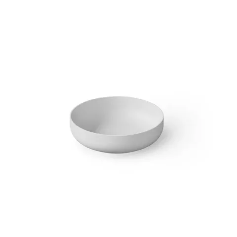 DEA DESIGN Washbasins Раковина настольная 40x40xh12 см, материал: Solid Surface искуственный камень, цвет: White №18