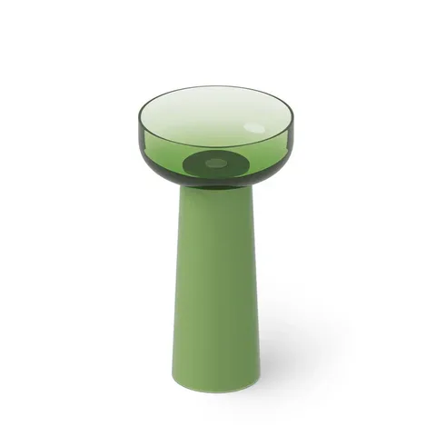 DEA DESIGN Washbasins Раковина напольная 48x48xh88 см, материал: Glasstech прозрачная смола, цвет: Emerald R3