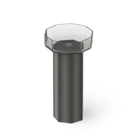 DEA DESIGN Pedestal Basin Раковина напольная 480х456хh900 мм, слив в пол, цвет smoky black