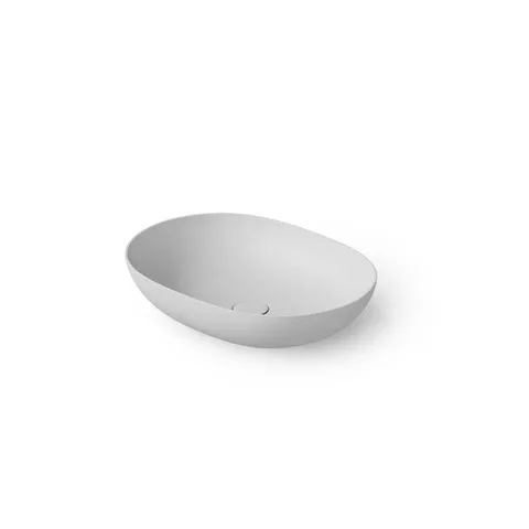 DEA DESIGN Washbasins Раковина настольная 52x38xh12 см, материал: Solid Surface искуственный камень, цвет: White №18