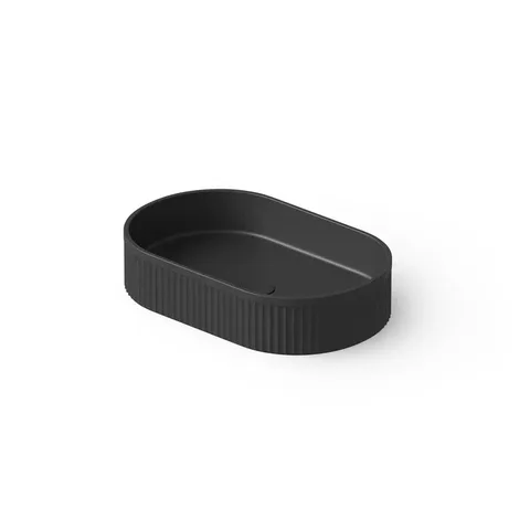 DEA DESIGN Washbasins Раковина настольная 55x35xh12 см, материал: Solid Surface искуственный камень, цвет: Black №16