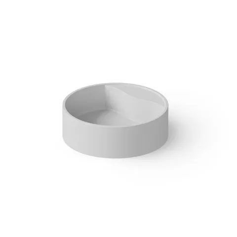DEA DESIGN Washbasins Раковина настольная 45x45xh14,5 см, материал: Solid Surface искуственный камень, цвет: White №18