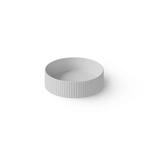 DEA DESIGN Washbasins Раковина настольная 40x40xh12 см, материал: Solid Surface искуственный камень, цвет: White №18