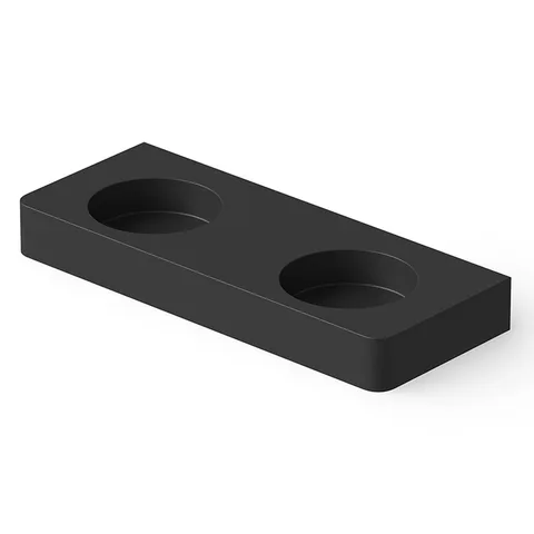 DEA DESIGN Washbasins Раковина настольная 120x48xh14 см, материал: Solid Surface искуственный камень, цвет: Black №16