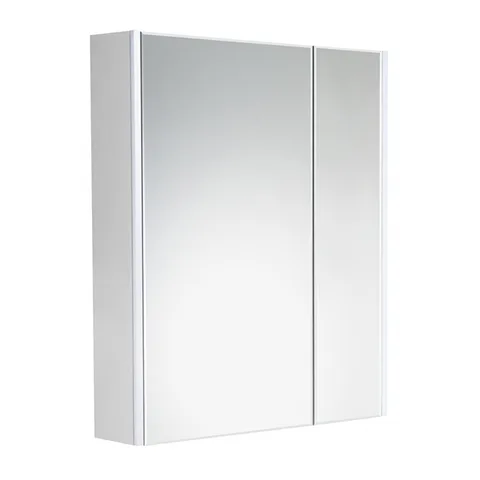 Roca RONDA Зеркальный шкаф 600x145x780 мм, с LED-подсветкой сверху, розеткой и выключателем-кнопкой с диммером, белый матовый (ZRU9303007)