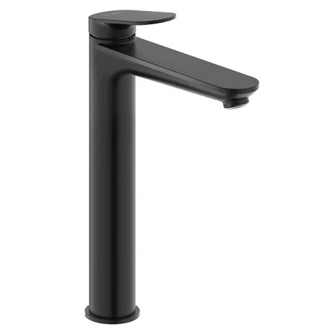 Duravit Wave Смеситель на раковину XL, без донного клапана, H - 297 мм, выступ - 176 мм, черный матовый