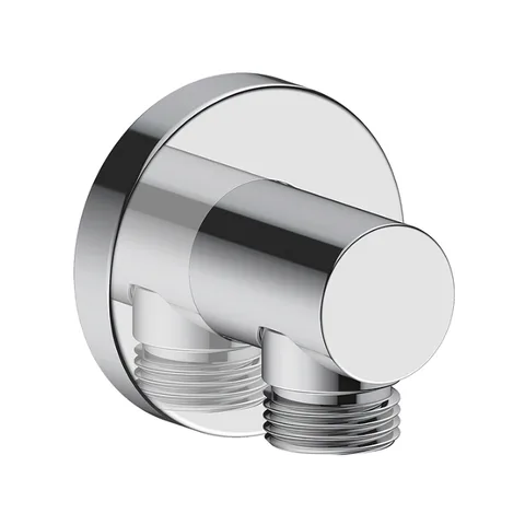Duravit Шланговое подсоединение, соединительный патрубок размер DN15, круглая накладка цвет хром (см арт UV0630008C10)