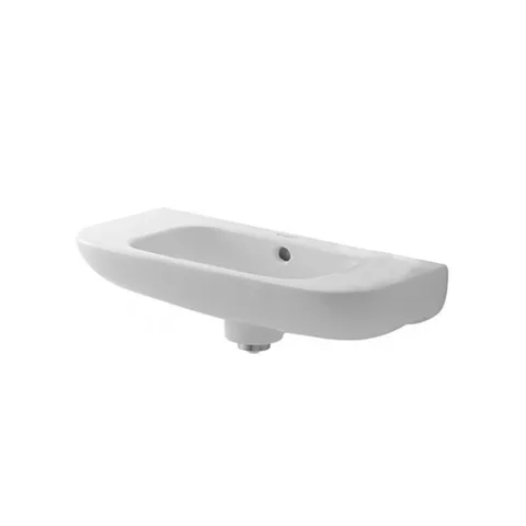 Duravit D-Code Раковина для рук с перел., без отв. под смес., 500x220мм, цвет: белый (Спец.цена из наличия)
