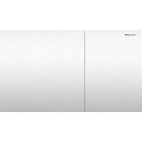 Geberit Sigma70 Клавиша для двойного смыва, квадратная: Матированный, легкоочищ. покр., B=25см (замена 115.620.FW.1, 115.625.FW.1)