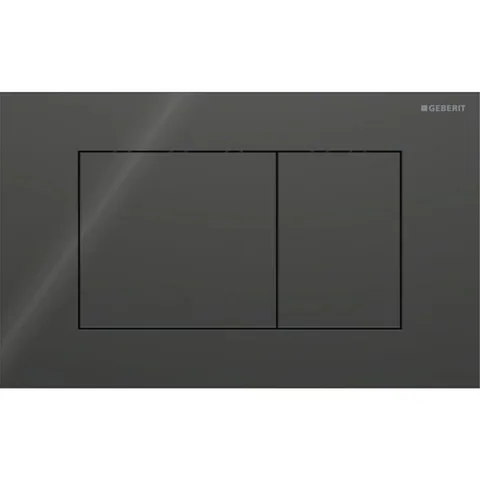Geberit Sigma40 Клавиша для двойного смыва, квадратная: Черный