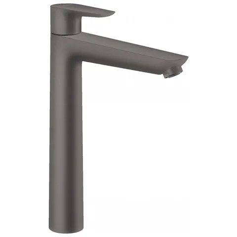 HANSGROHE TALIS E Смеситель для раковины однорычажный, высота 234 мм.,издив 183,  цвет шлифованный черный хром