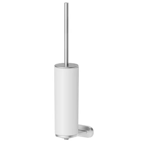 Newform Accessories Ерш подвесной, белая керамика,  цвет: PVD brushed stainless steel