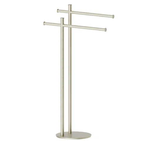 Newform Accessories Держатель для полотенец отдельностоящий, цвет: PVD brushed pale gold