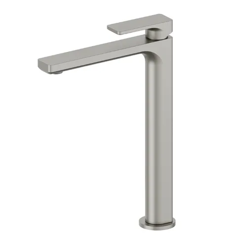 Newform B-Easy Смеситель для раковины без донного клапана, высокая версия, цвет:  titanium satin