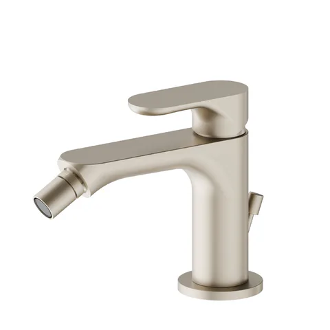 Newform Linfa II Смеситель для биде с донным клапаном, цвет: gold satin