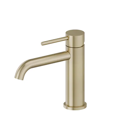 Newform X-Steel 316 Смеситель для раковины без донного клапана, цвет:  PVD brushed pale gold