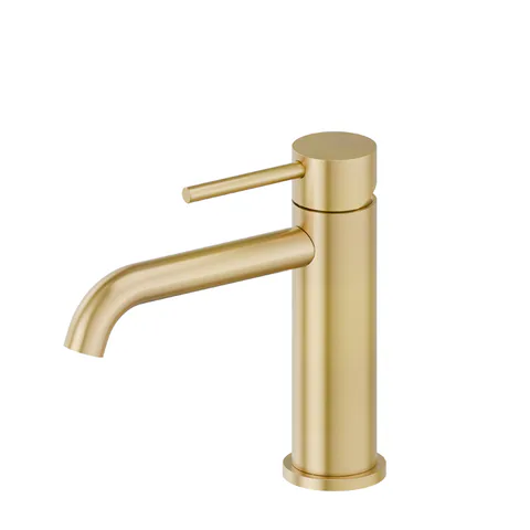Newform X-Steel 316 Смеситель для раковины без донного клапана, цвет:  PVD brushed gold