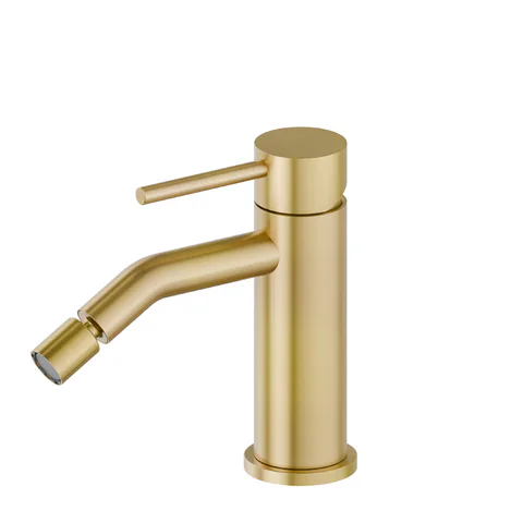 Newform X-Steel 316 Смеситель  для биде без донного клапана, цвет:   PVD brushed gold