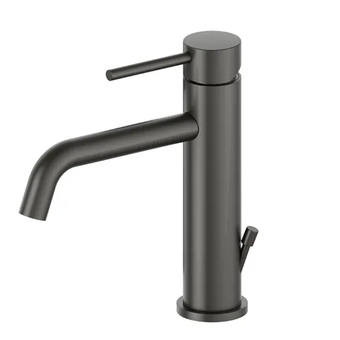 Newform XT Смеситель для раковины с длинным изливом и донным клапаном, цвет:  carbon satin