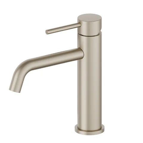 Newform XT Смеситель для раковины без донного клапана с длинным изливом, цвет:  gold satin