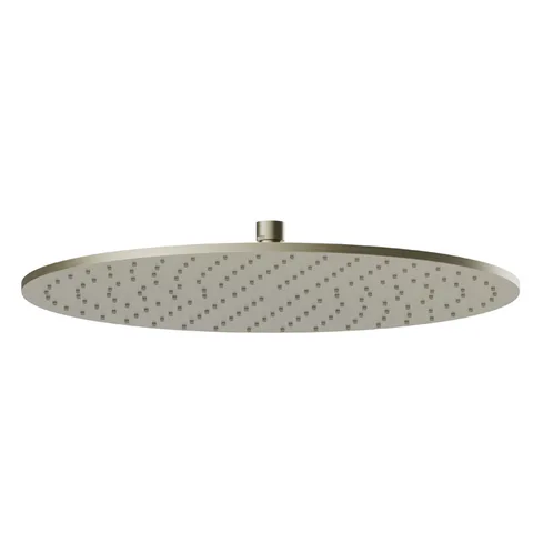 Newform Head Showers Верхний душ без кронштейна D400мм H-8мм из нерж.стали, цвет:  PVD brushed pale gold