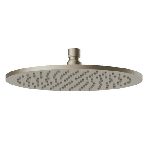 Newform Head Showers Верхний душ круглый с дождевой струей Н 8 мм D=250 мм, цвет: gold satin