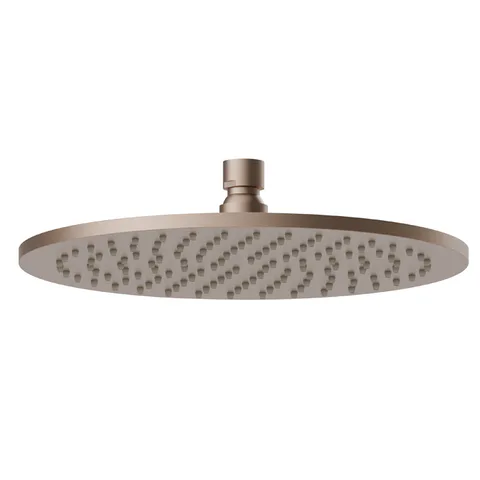 Newform Head Showers Верхний душ круглый с дождевой струей Н 8 мм D=250 мм, цвет: copper satin