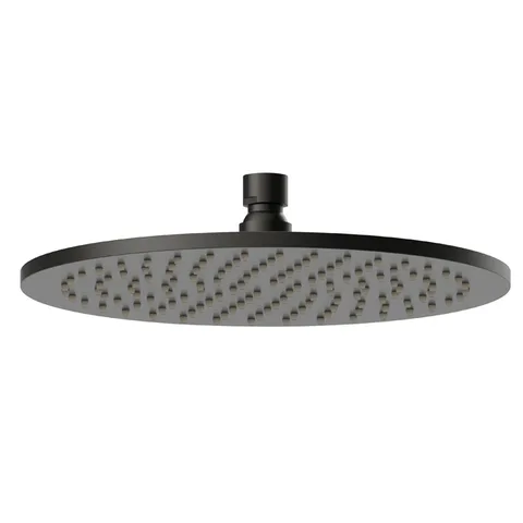 Newform Head Showers Верхний душ круглый с дождевой струей Н 8 мм D=250 мм, цвет: carbon satin